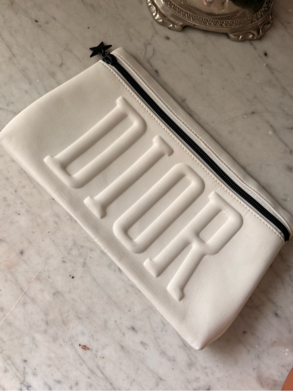 Dior makeup bag